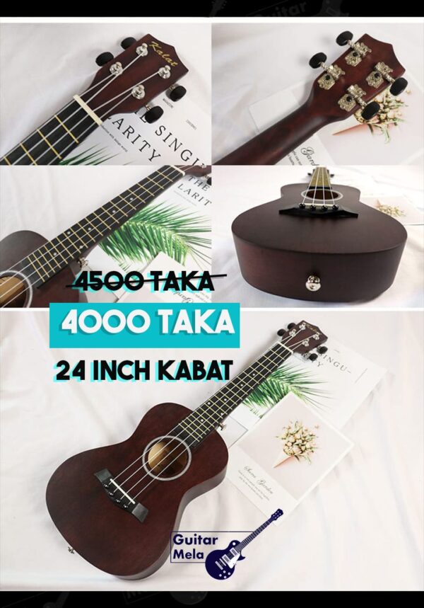 Kabat 24 inch ukulele Marron